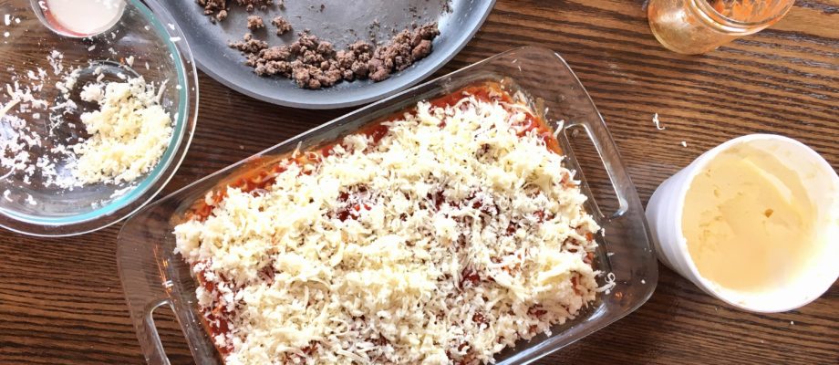 How to Make NO RECIPE LASAGNA