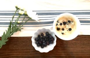 Sweetened Ricotta and Berries Recipe from The Cheeky Homemaker