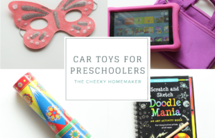 Toys for preschoolers in their car seat