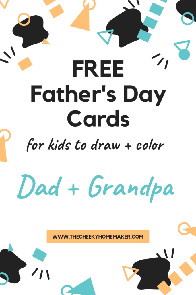 FREE PRINTABLE FATHER'S DAY CARDS | The Cheeky Homemaker