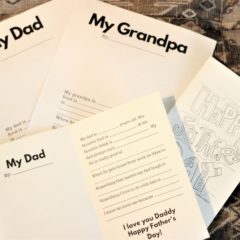 Free printable Father's Day cards