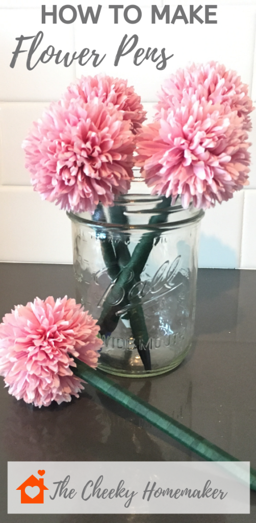 How to make flower pens and flower pen bouquets