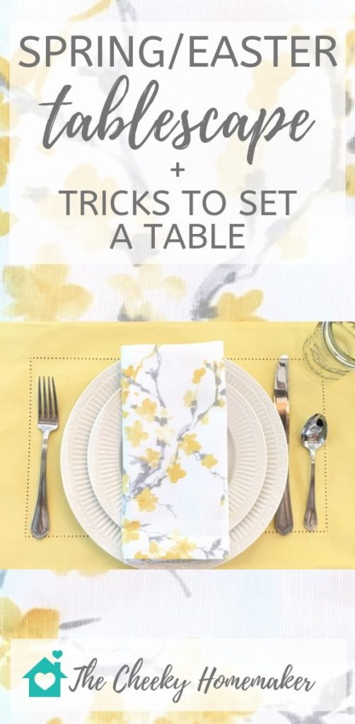 Spring table inspiration and tips and tricks